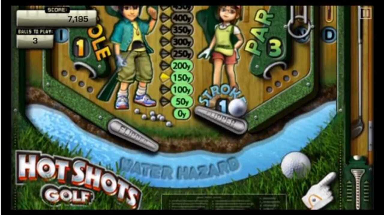 Pinball Heroes: Hot Shots Golf