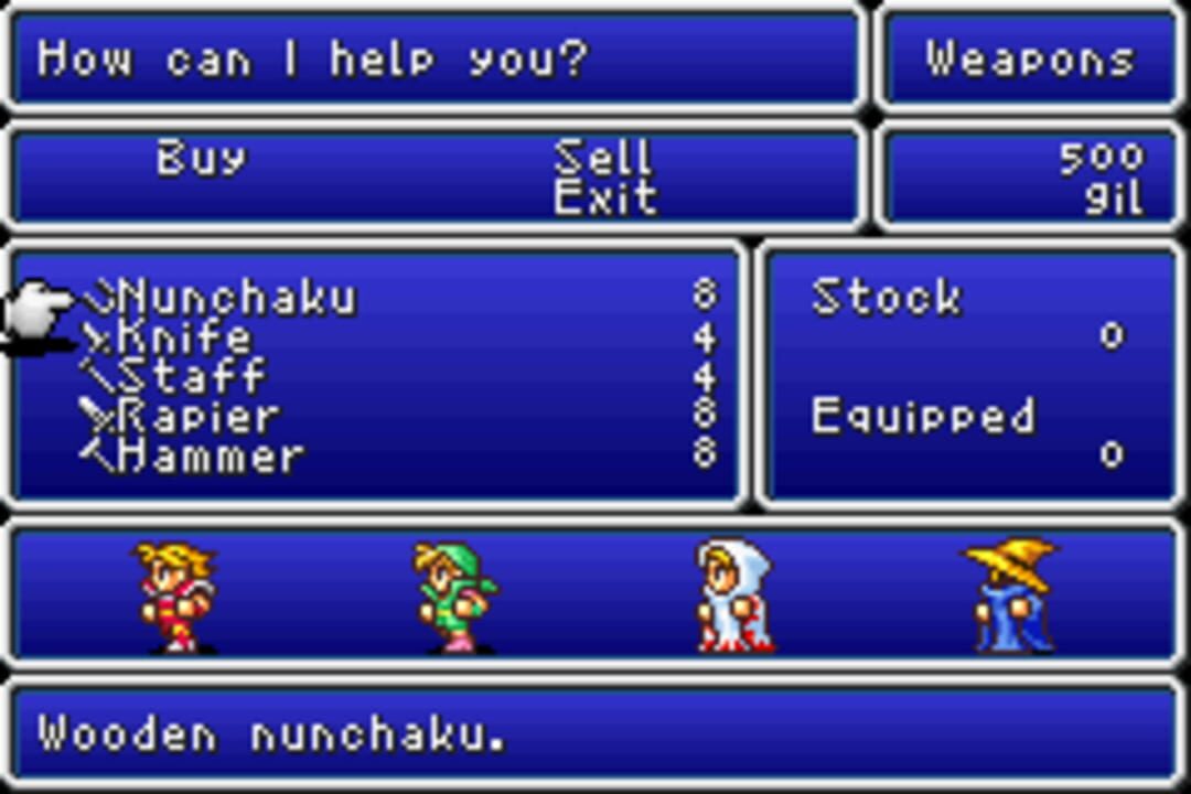 Final Fantasy I & II: Dawn of Souls