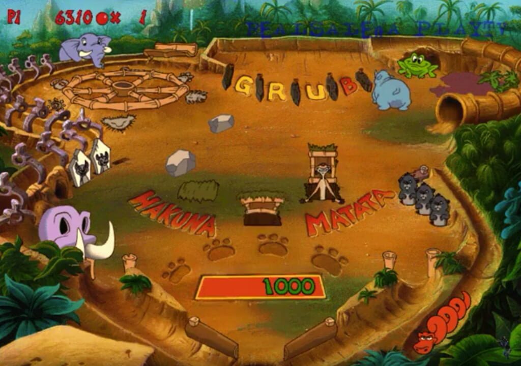 Disney’s Hot Shots: Timon and Pumbaa’s Jungle Pinball