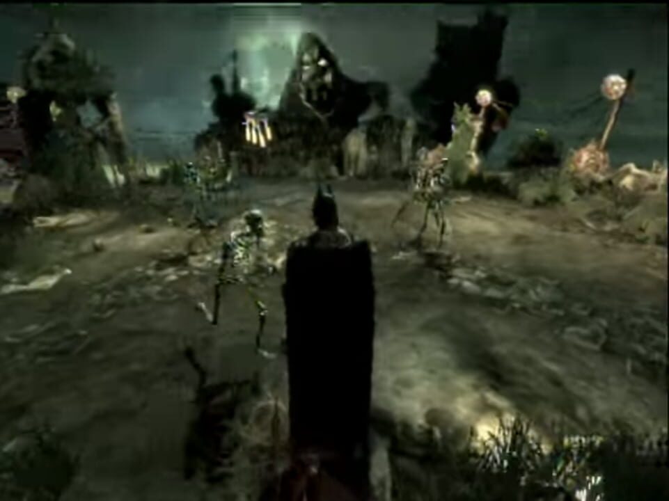 Batman: Arkham Asylum – Dem Bones Challenge Map