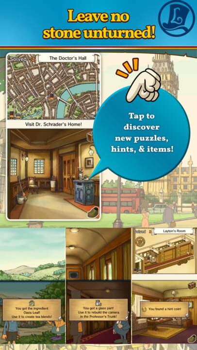 Professor Layton and the Diabolical Box HD for Mobile