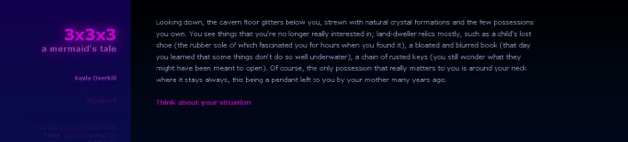 3x3x3: A Mermaid’s Tale