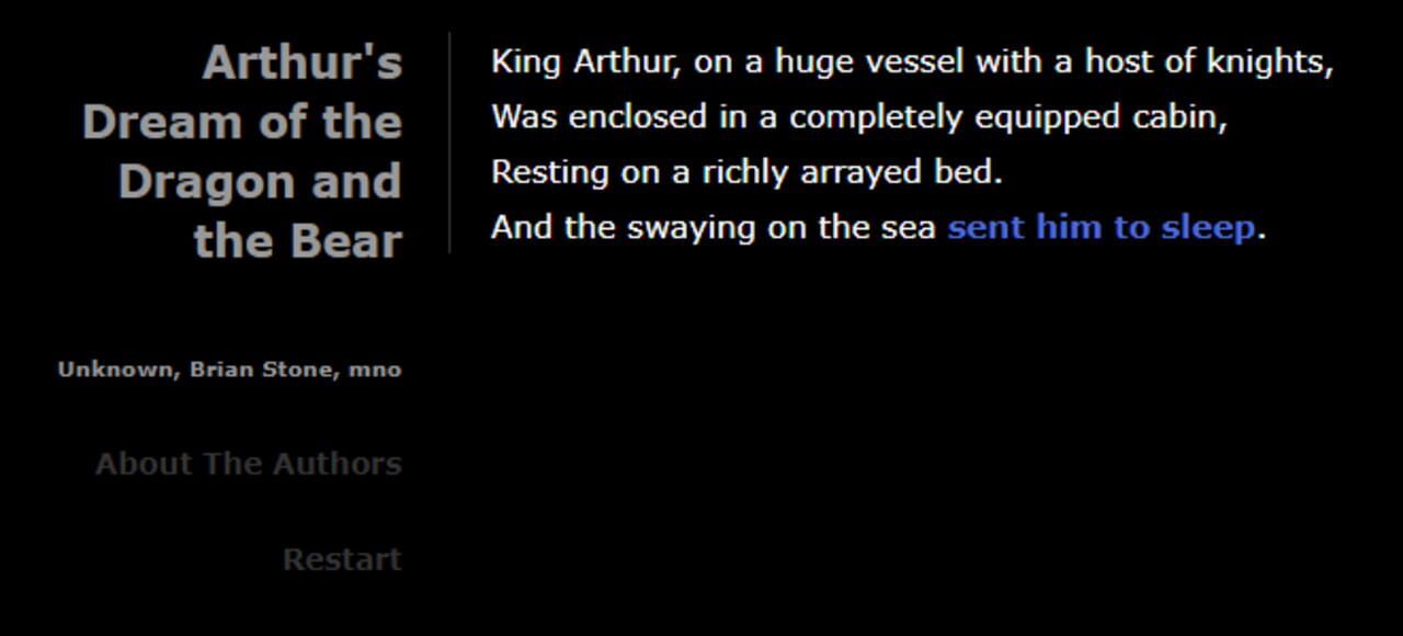 Arthur’s Dream of the Dragon and the Bear