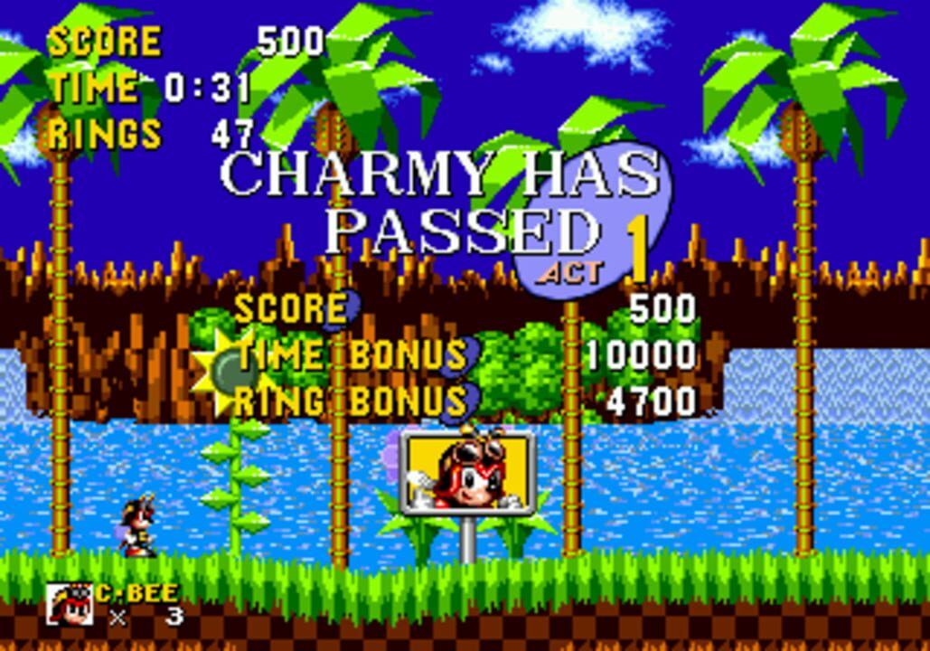 Charmy Bee in Sonic the Hedgehog