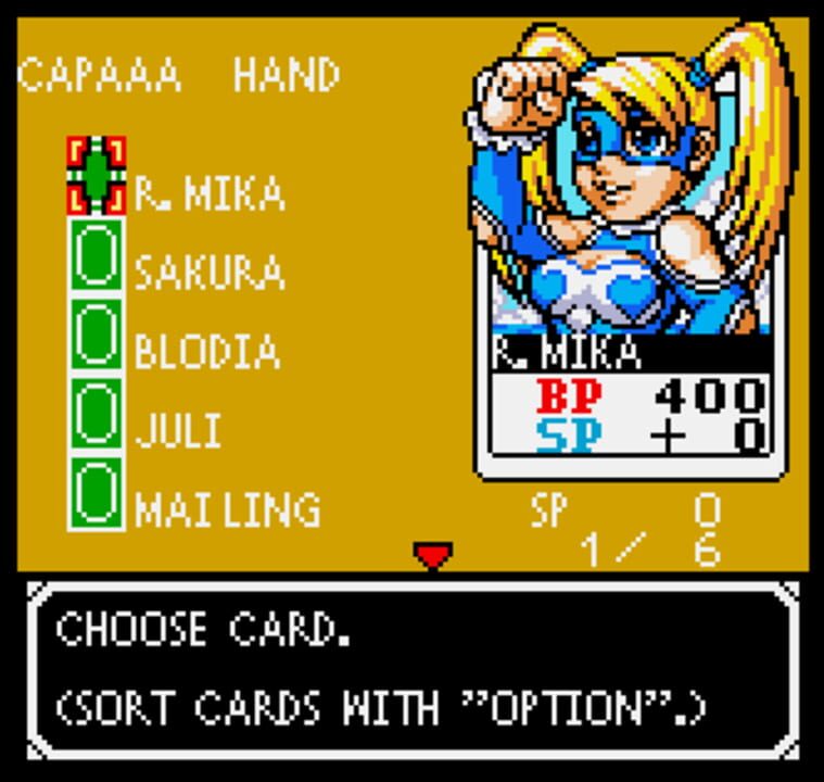 SNK vs. Capcom Card Fighters’ Clash – Capcom Card Fighter’s Version