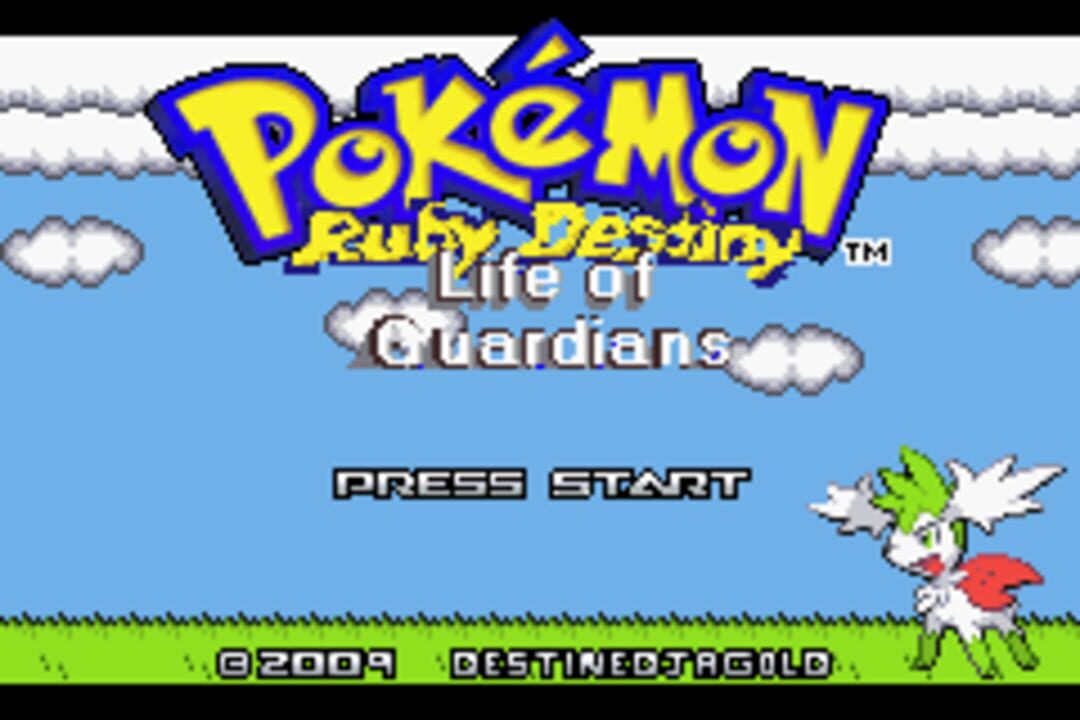 Pokémon Ruby Destiny: Life of Guardians