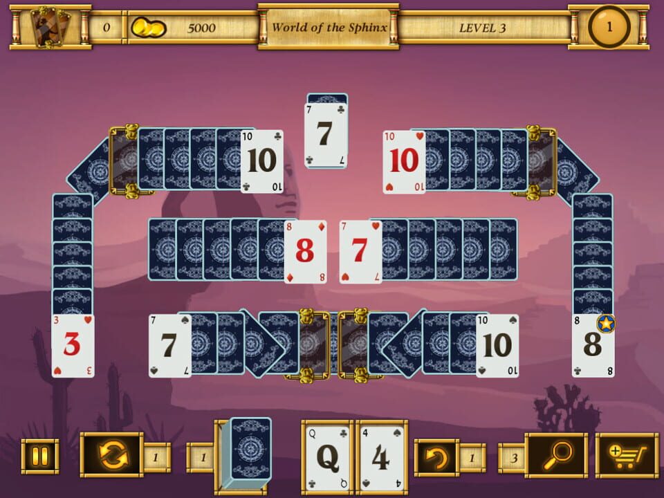 Egypt Solitaire: Match 2 Cards