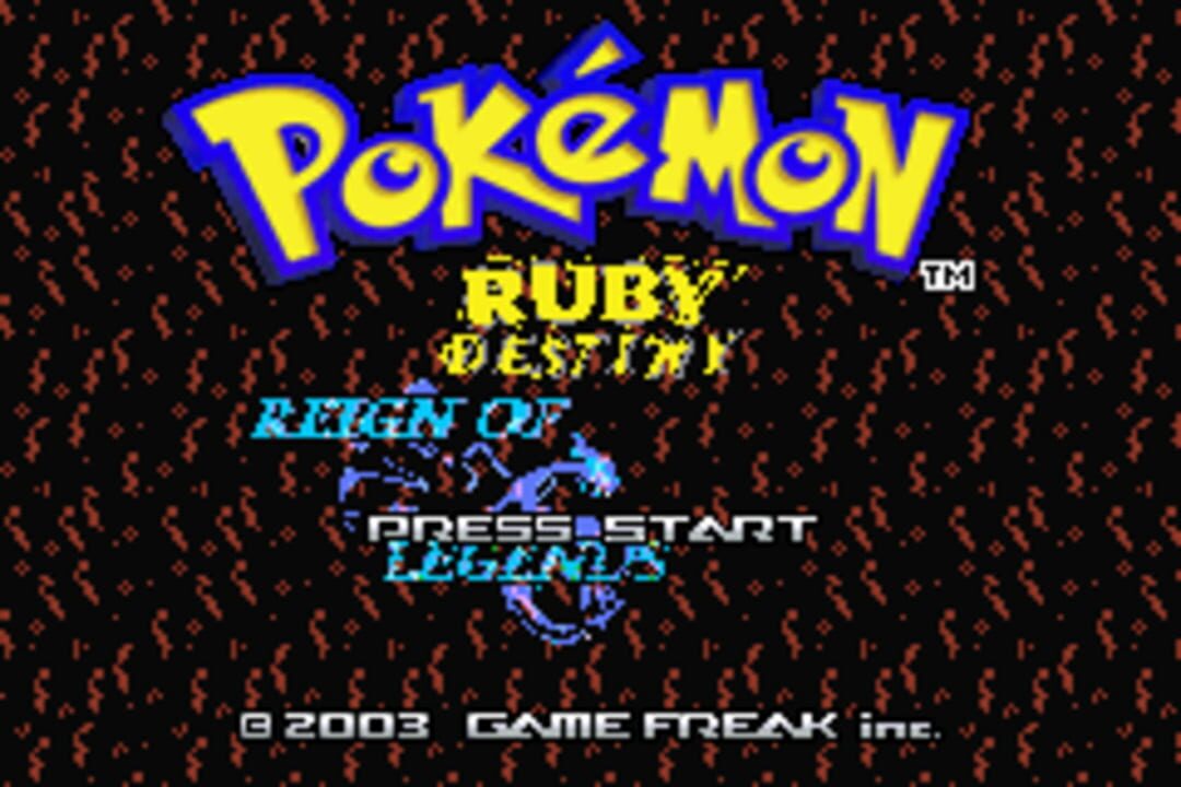 Pokémon Ruby Destiny: Reign of Legends