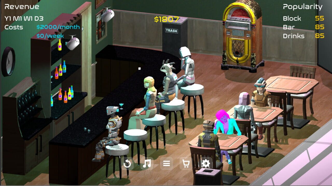 Cyberpunk Bar Sim
