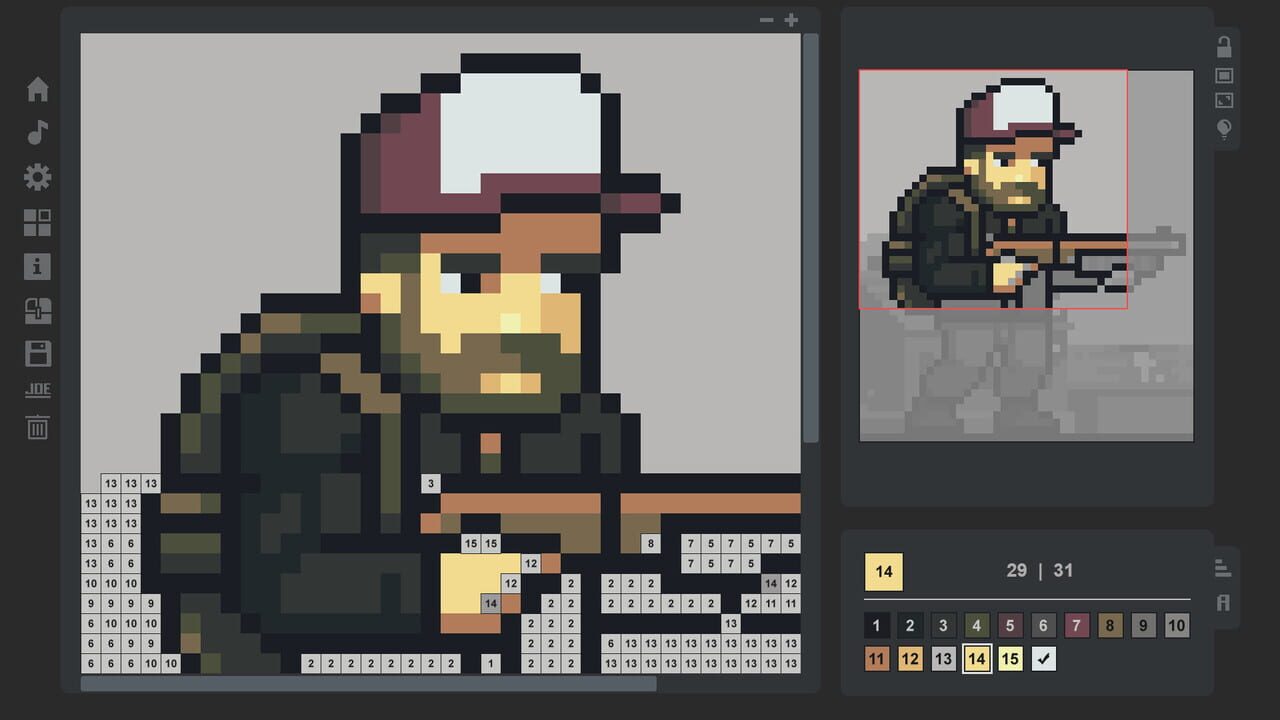 Coloring Game: Pixel