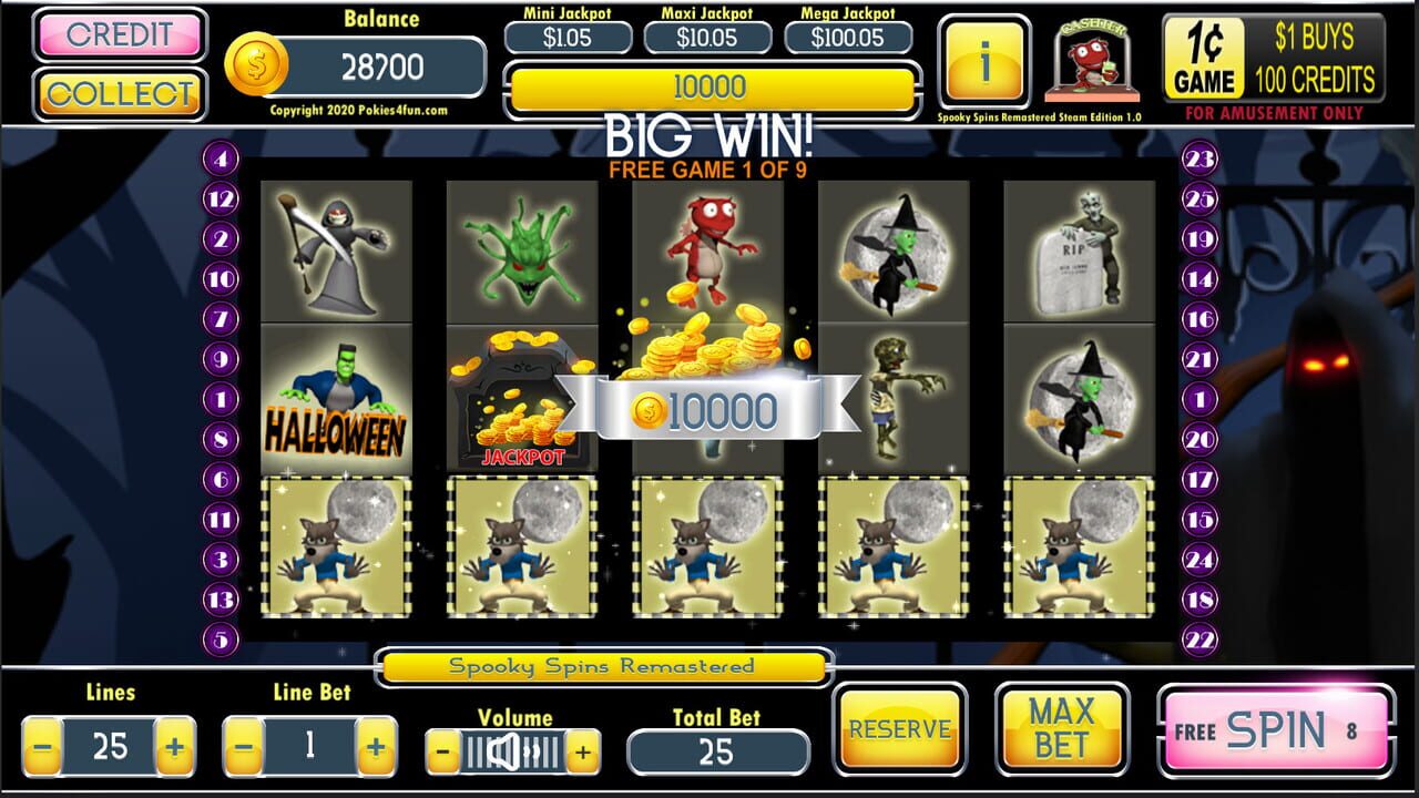 Spooky Spins: Remastered – Steam Edition
