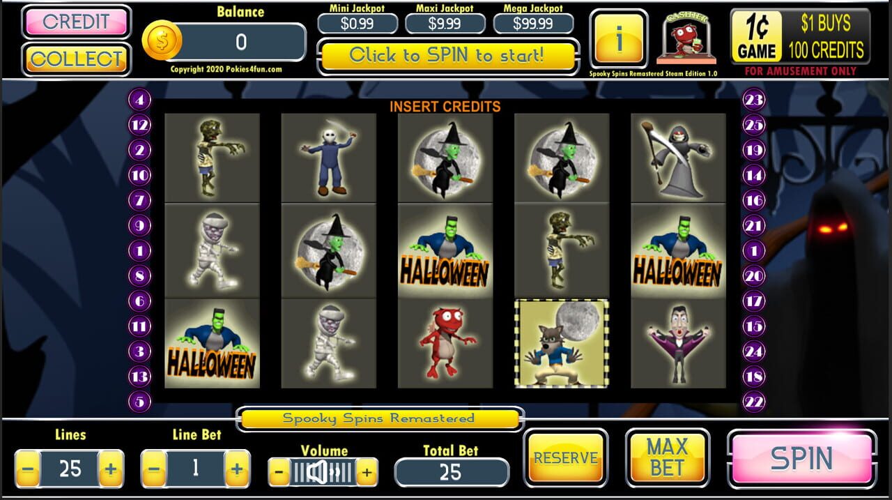 Spooky Spins: Remastered – Steam Edition
