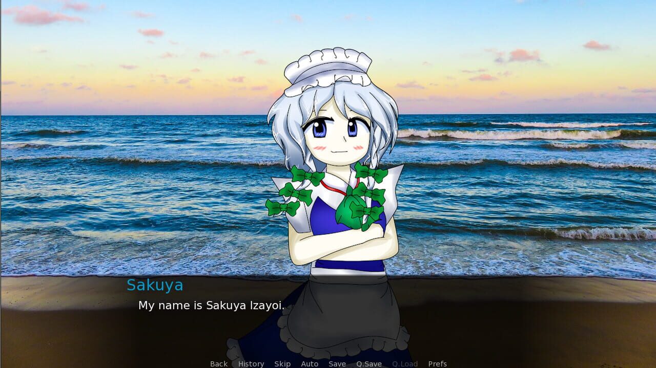 Sakuya Izayoi Gives You Advice and Dabs