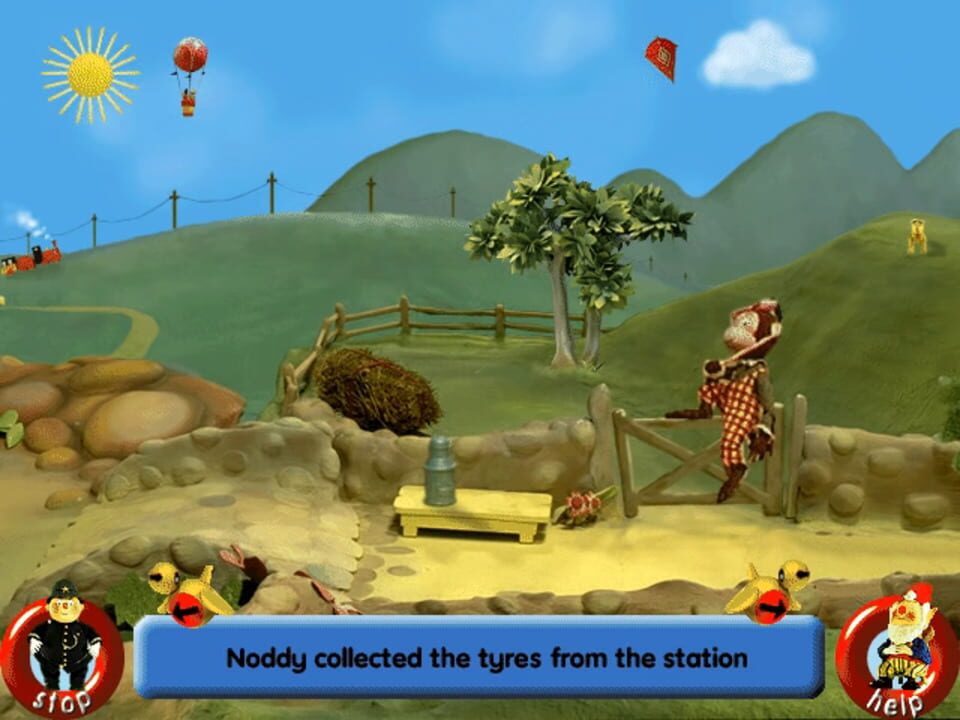 Noddy: The Magic of Toytown on a CD-ROM