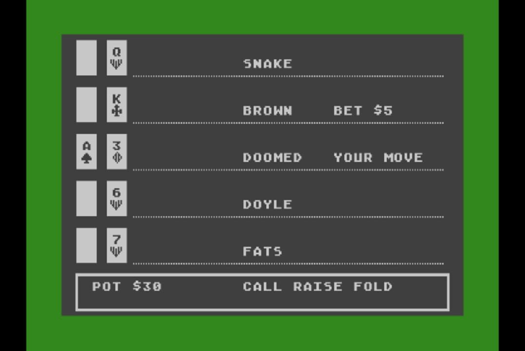 Five Card Stud Poker
