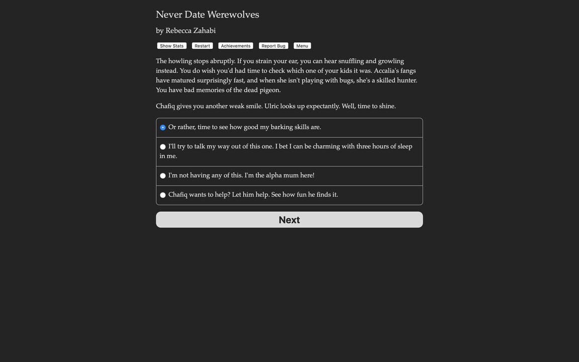 Never Date Werewolves