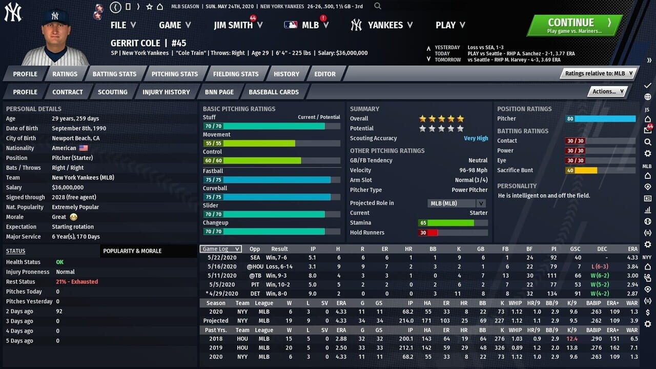 Out of the Park Baseball 21