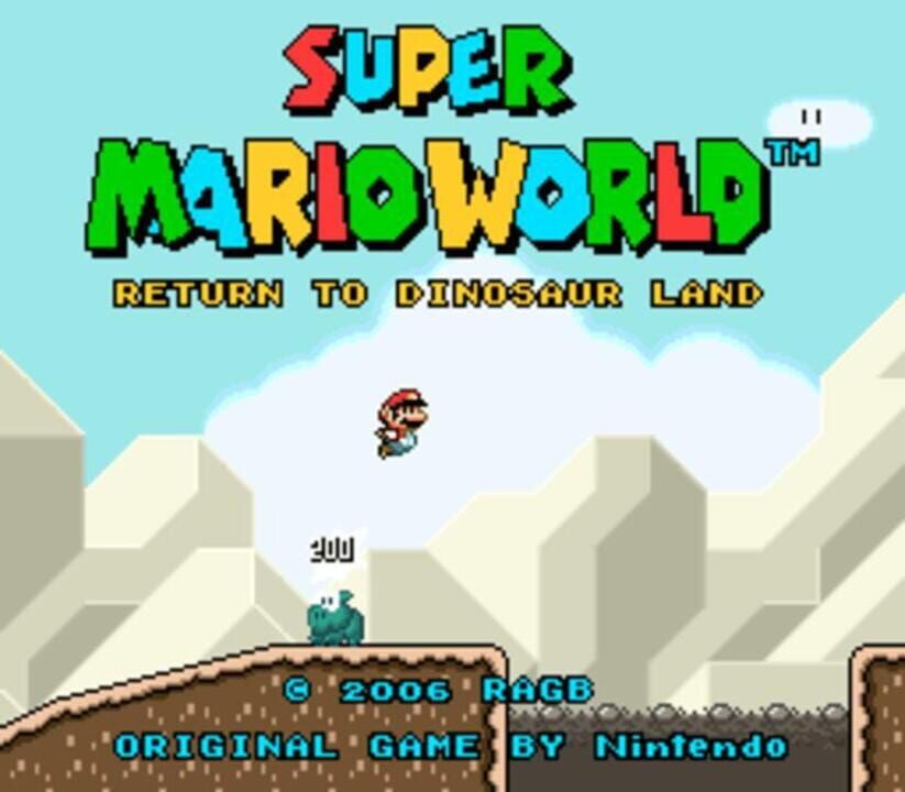 Super Mario World: Return to Dinosaur Land