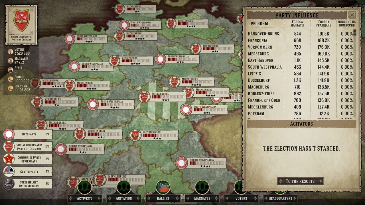 Evil Democracy: 1932