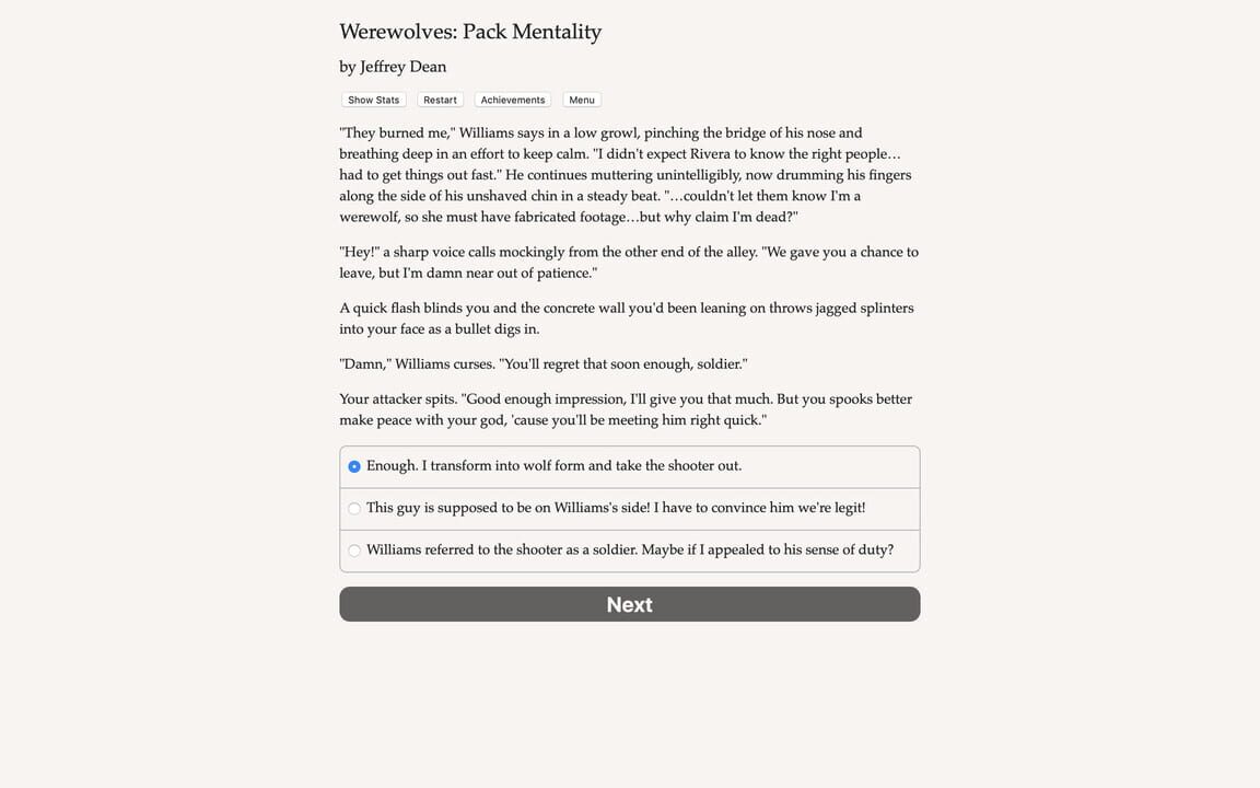 Werewolves 2: Pack Mentality
