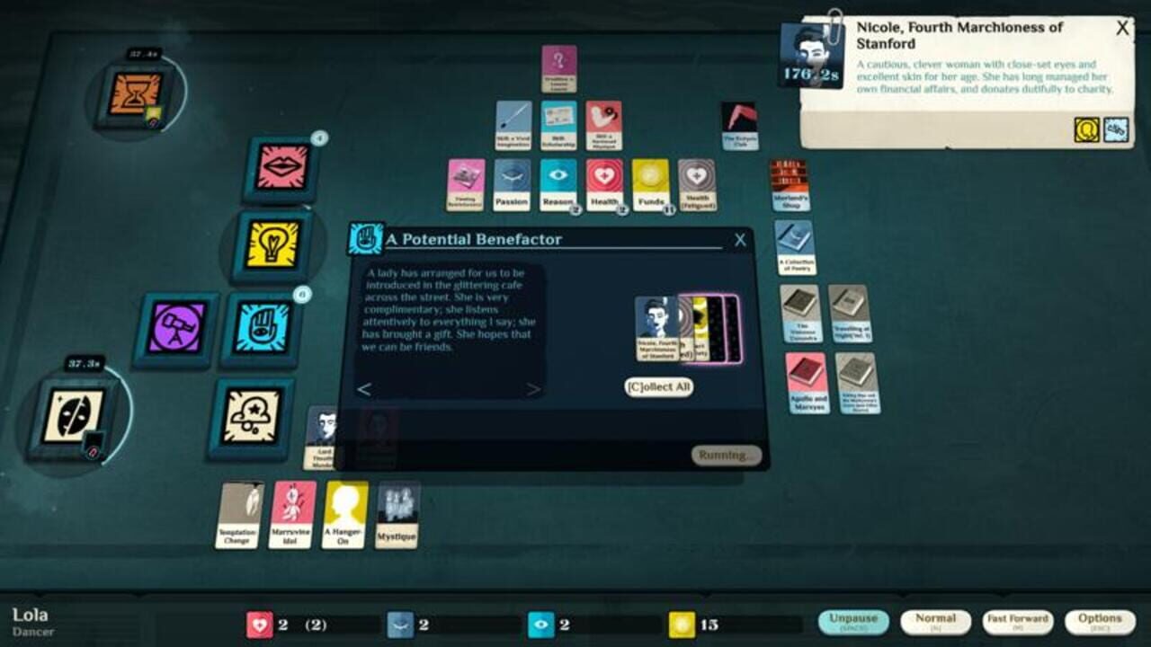 Cultist Simulator: The Dancer