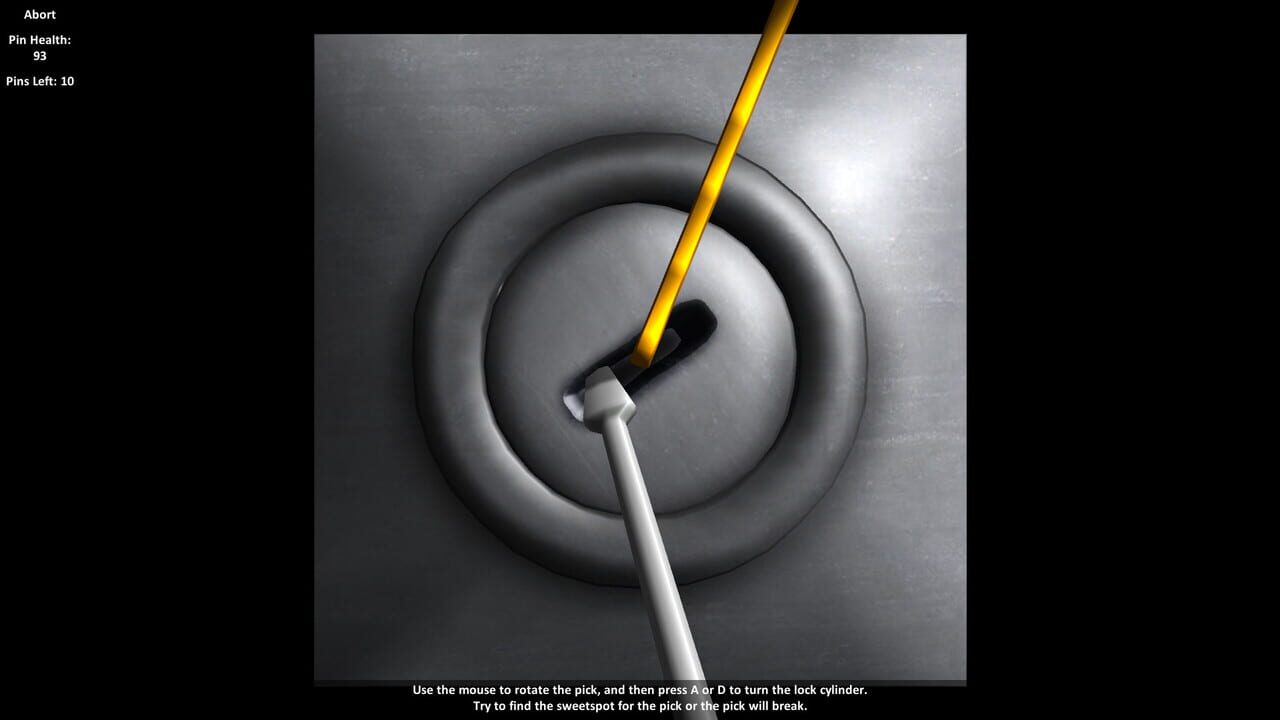 Hacking locks Simulator