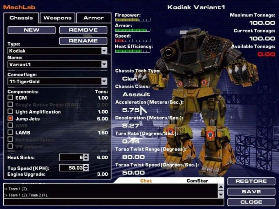 MechWarrior 4: Clan ‘Mech Pak