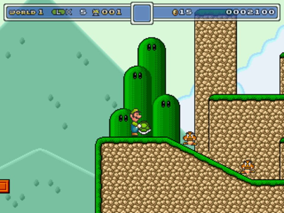 Super Luigi and the Golden Shrooms