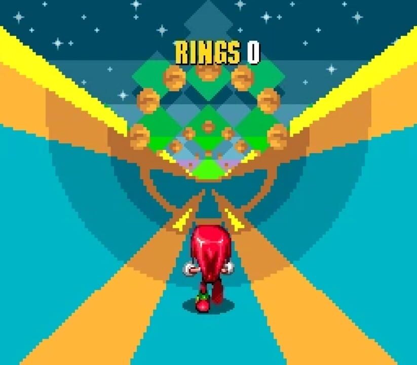 Knuckles the Echidna in Sonic the Hedgehog 2