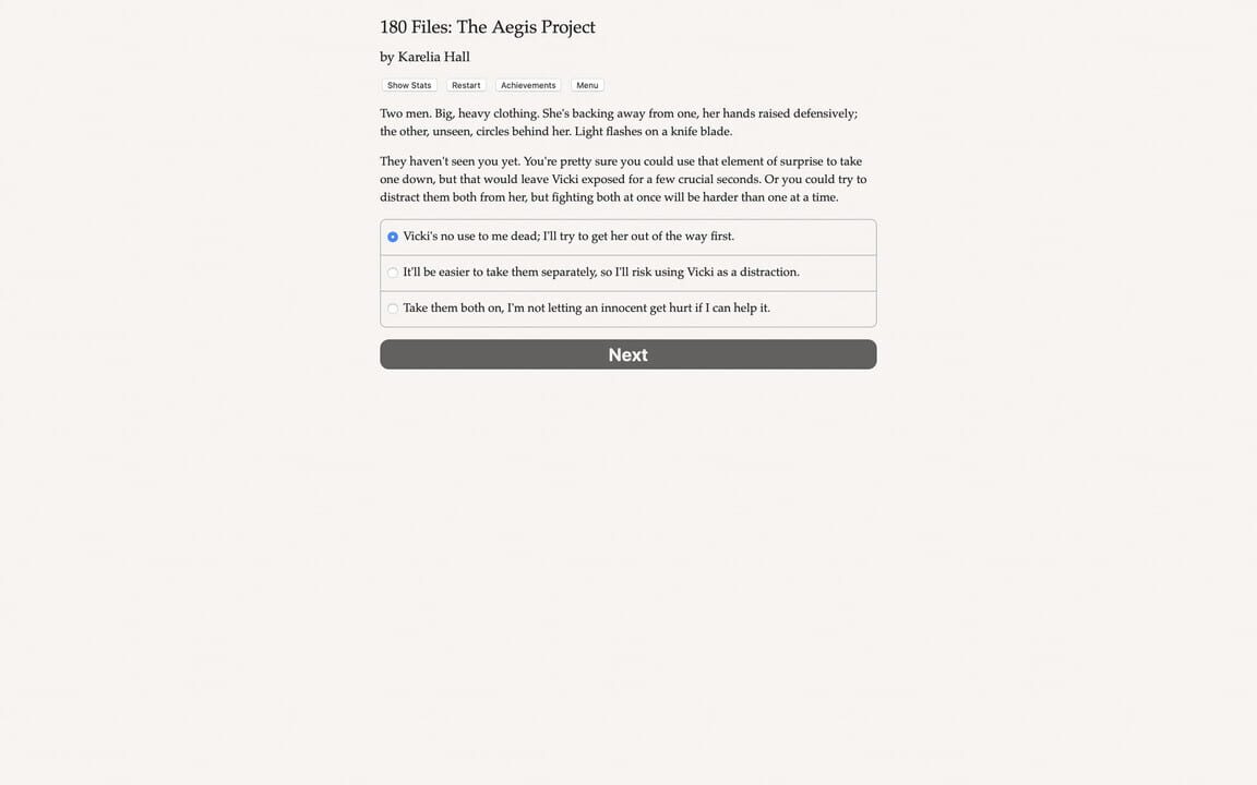 180 Files: The Aegis Project