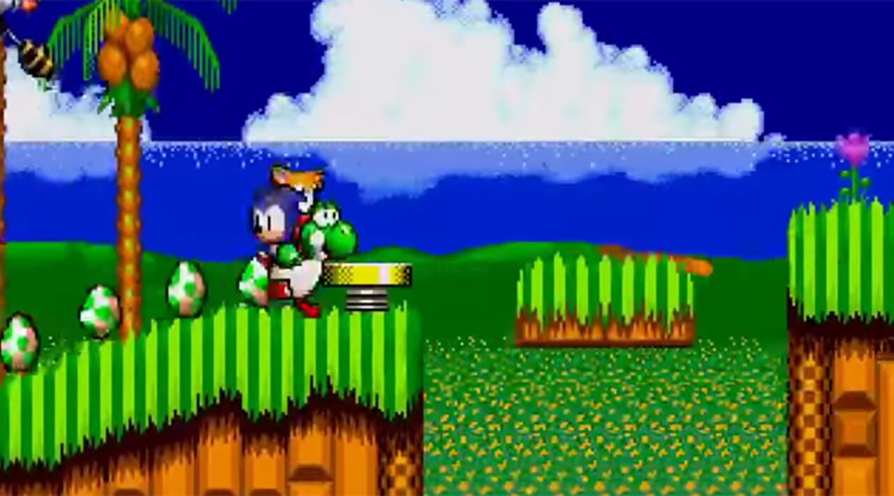 Yoshi in Sonic the Hedgehog 2