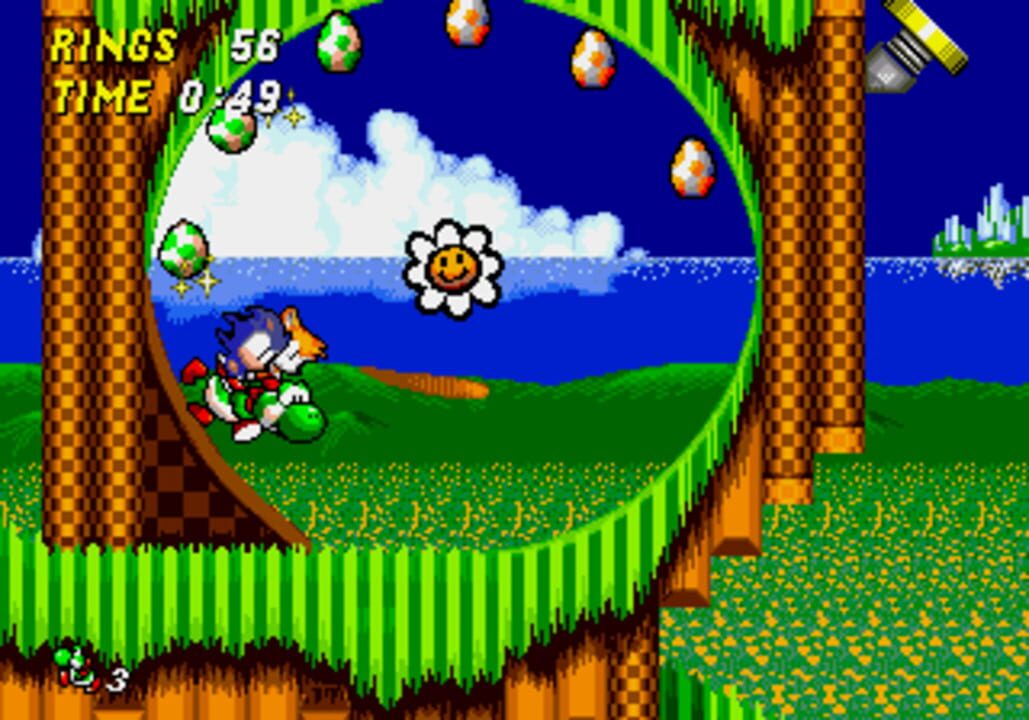 Yoshi in Sonic the Hedgehog 2