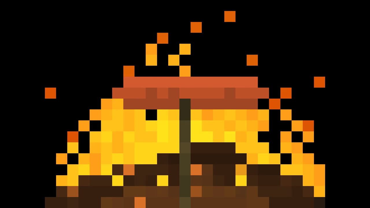 Pixel Fireplace