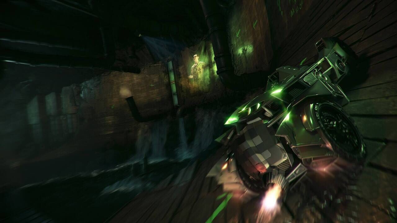 Batman: Arkham Knight – Riddler Themed Batmobile Skin