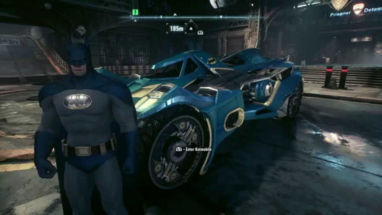Batman: Arkham Knight – 1970s Batman Themed Batmobile Skin