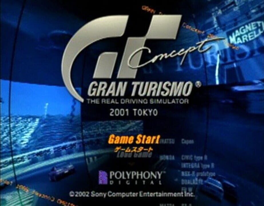 Gran Turismo Concept: 2001 Tokyo