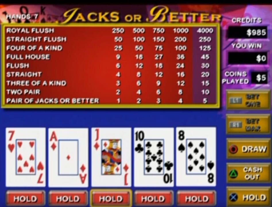 Video Poker & Blackjack
