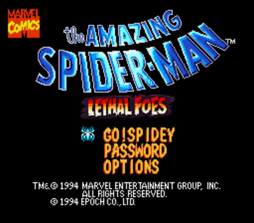 The Amazing Spider-Man: Lethal Foes