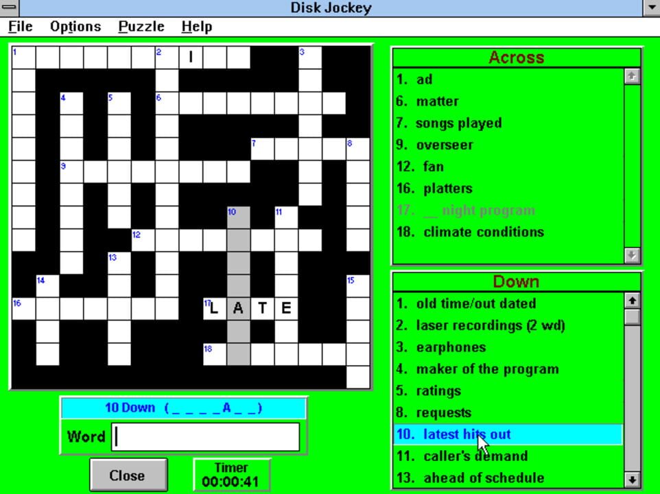 Crosswords & More for Windows