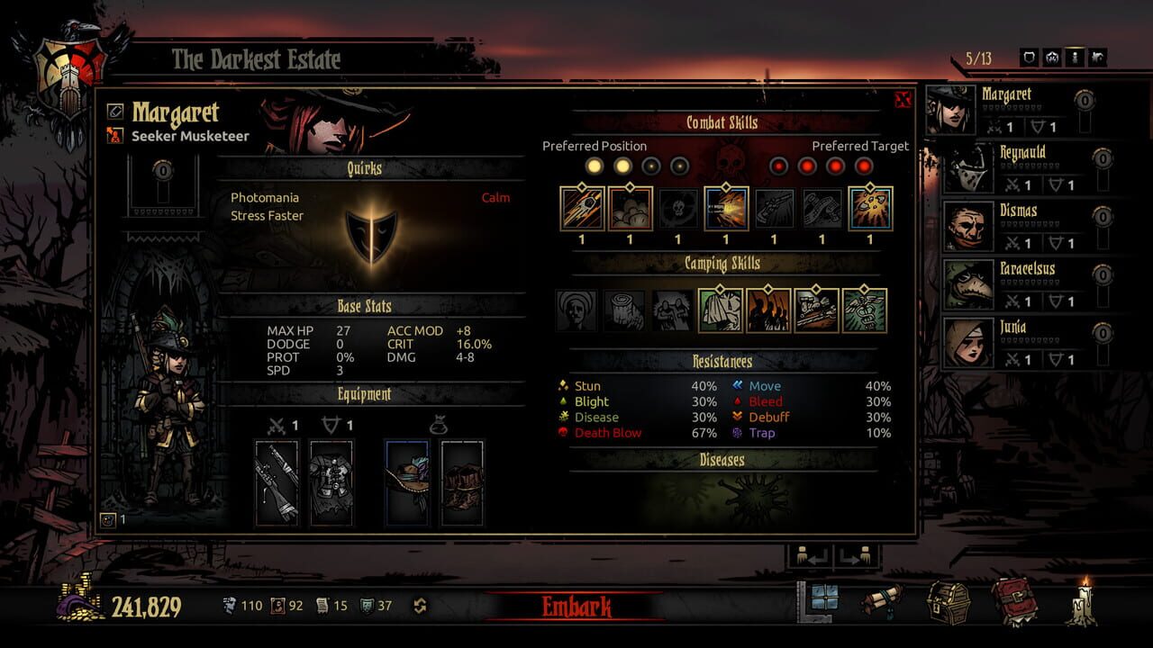 Darkest Dungeon: The Musketeer