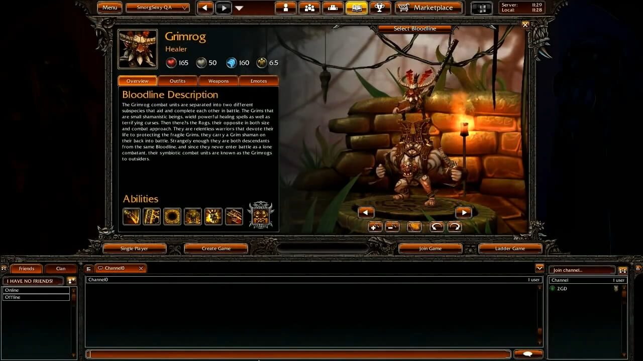 Bloodline Champions: Warrior Pack