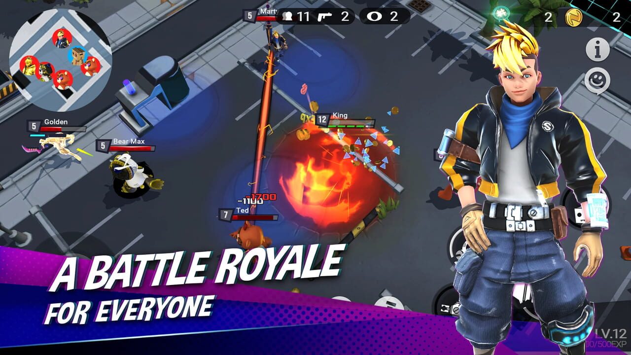 Battlepalooza: Free PvP Arena Battle Royale