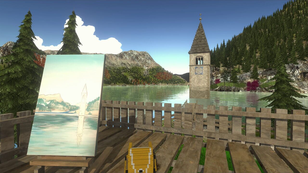 A Painter’s Tale: Curon, 1950