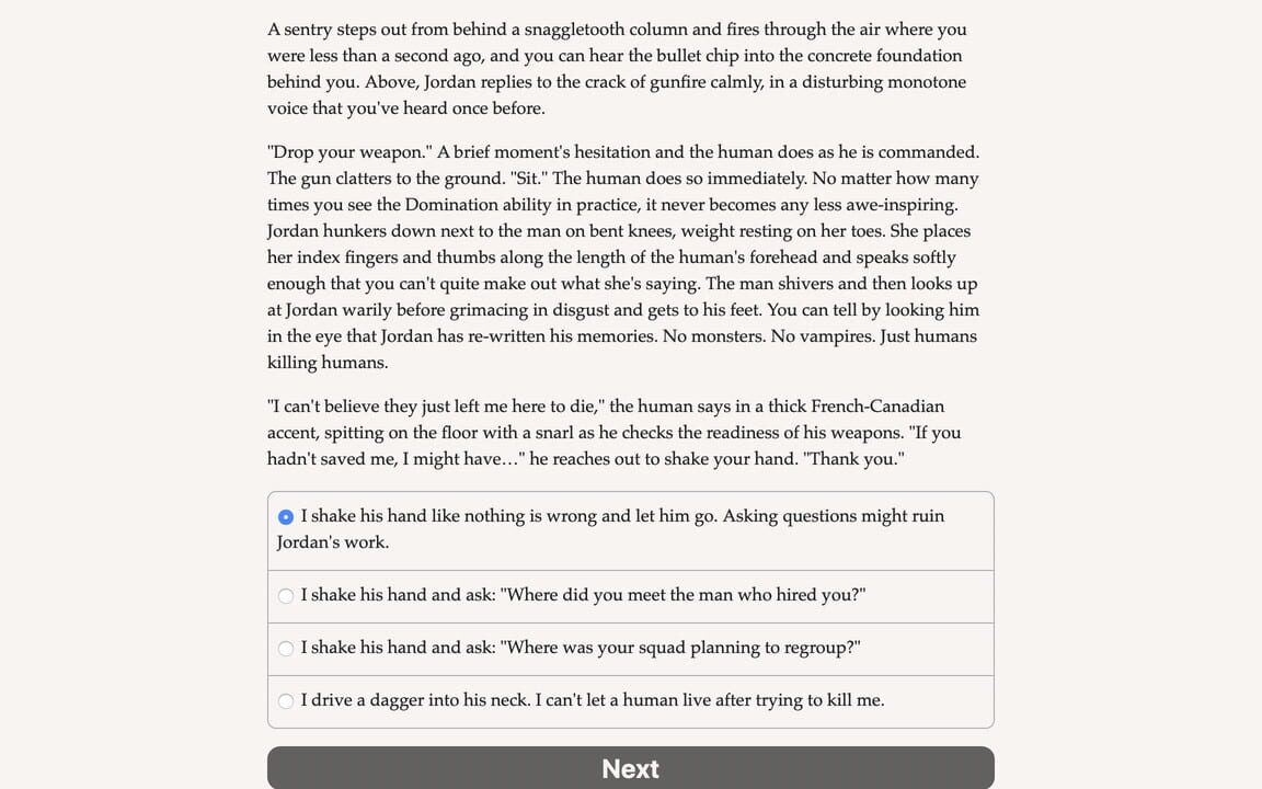 Vampire: The Masquerade – Parliament of Knives