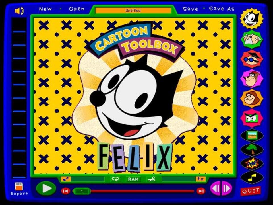 Cartoon Toolbox Starring Felix the Cat