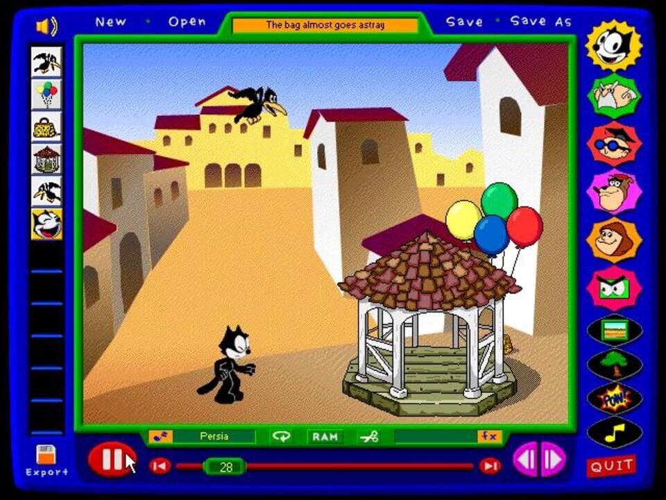 Cartoon Toolbox Starring Felix the Cat