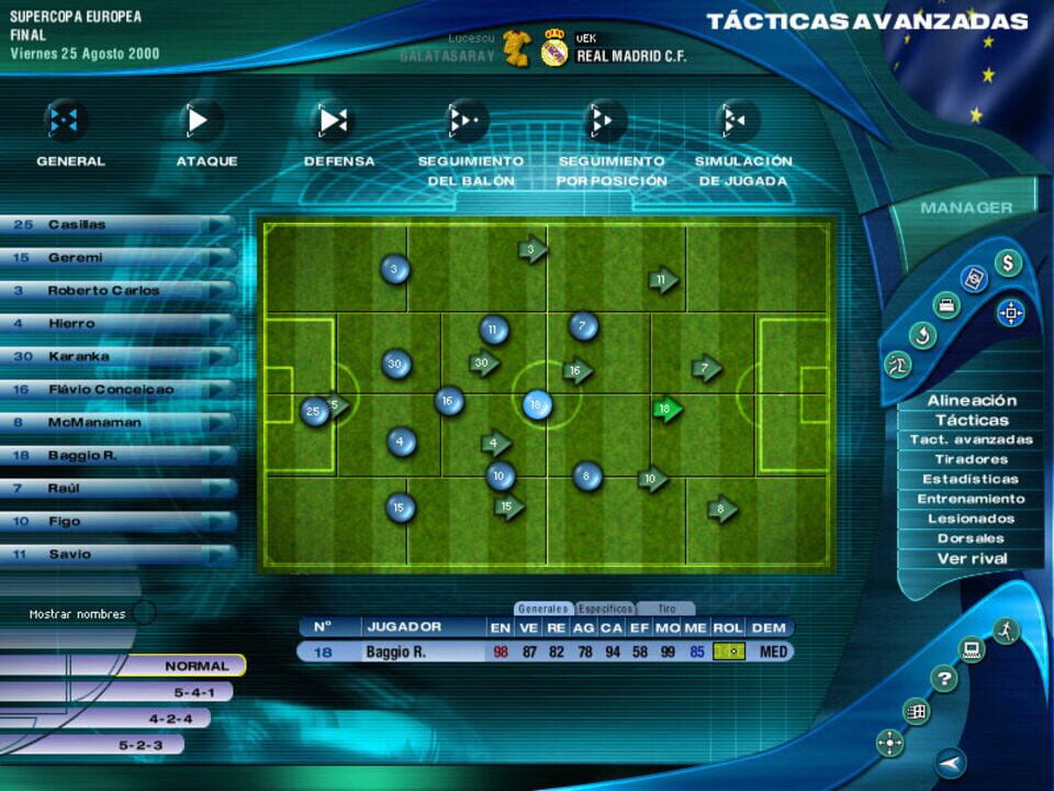 PC Fútbol 2001