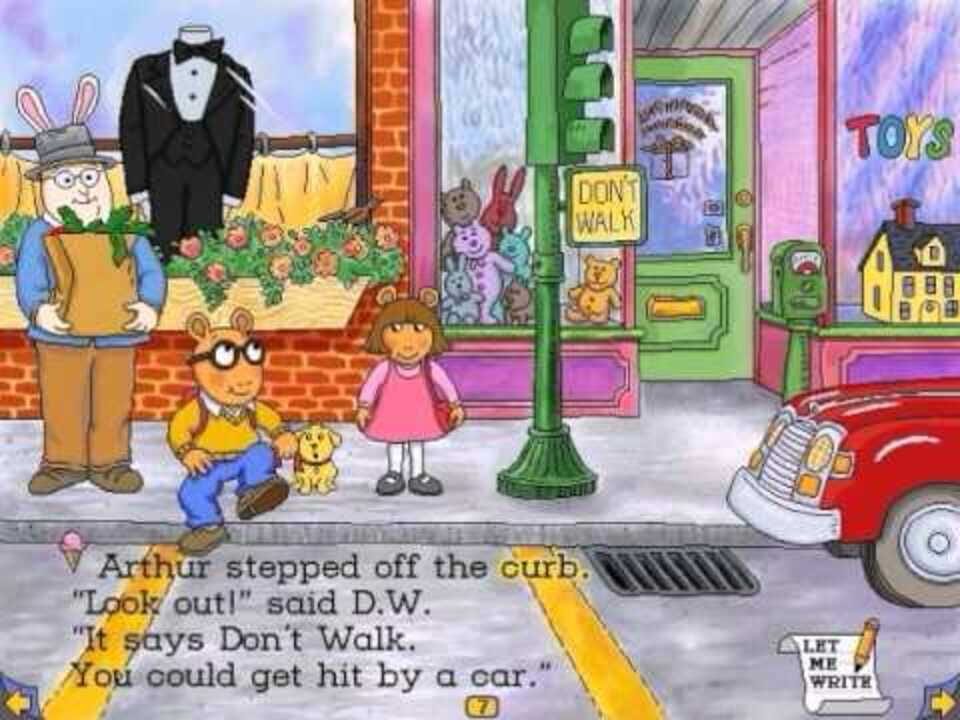 Living Books: Arthur’s Reading Race