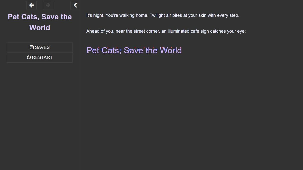 Pet Cats, Save the World