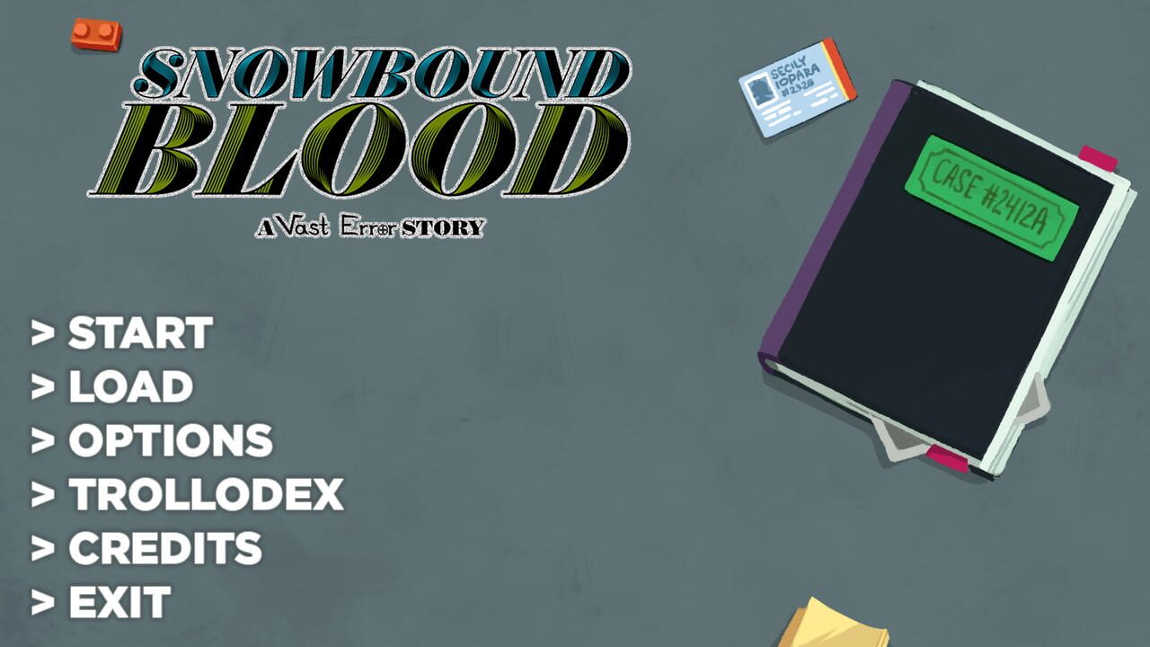 Snowbound Blood: A Vast Error Story